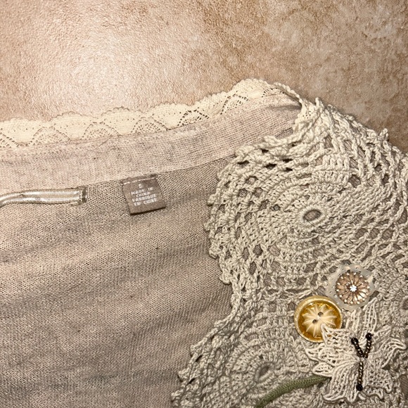 Anthropologie Cobbled Roads Sweater size small - Picture 10 of 11